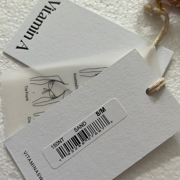 $45 - Vitamin A Swim 'MILANA' triangle halter top - Picture 7 of 11